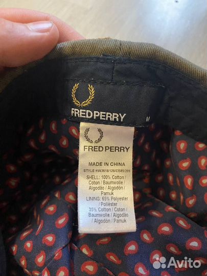 Кепки Fred Perry оригинал