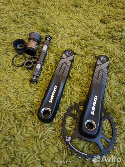 Система шатунов sram sx с кареткой