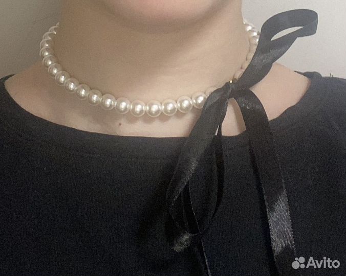 Чокер из жемчуга