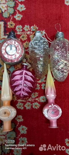 Елочные игрушки СССР