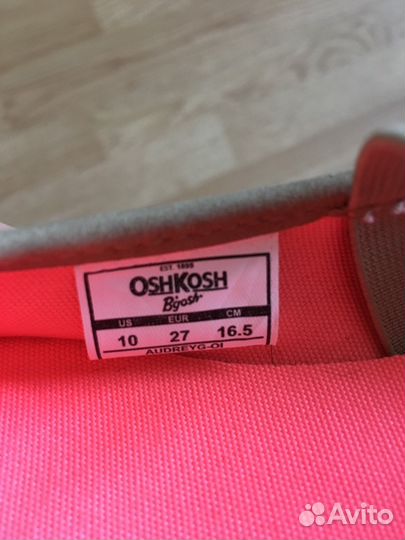 Балетки Osh kosh