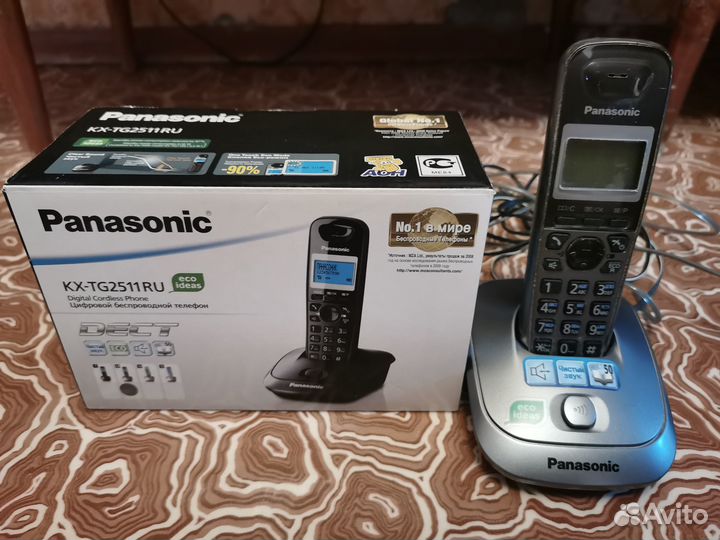 Телефон беспроводной цифровой Panasonic