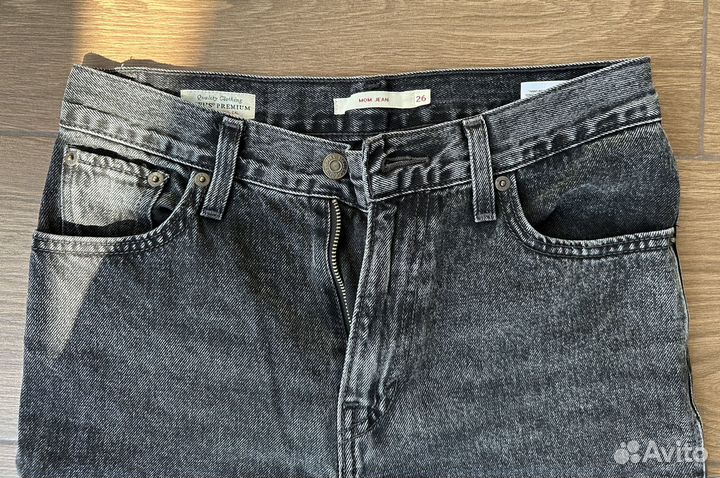 Джинсы levis premium черные