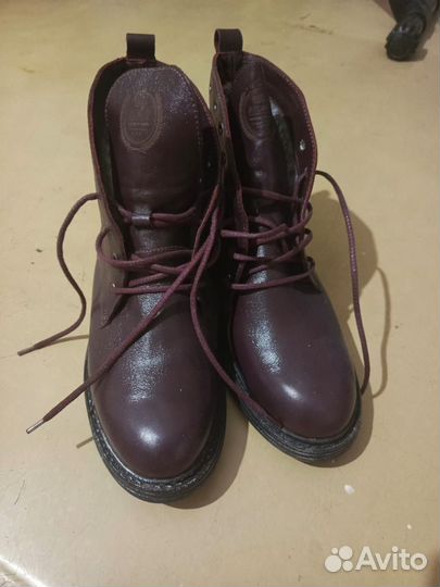 Ботинки женские зимние натуральная кожа