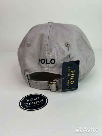 Кепка / бейсболка Polo Ralph Lauren серая