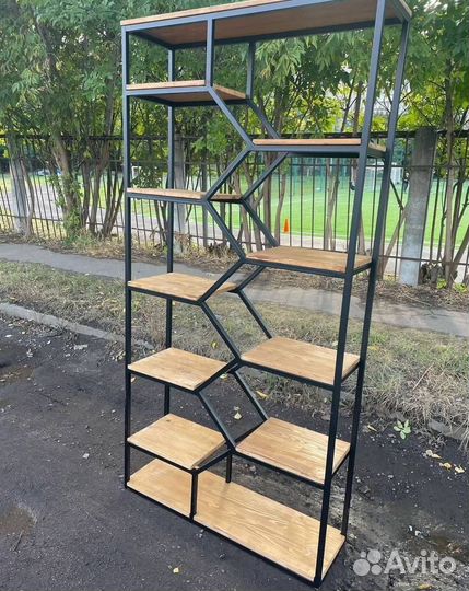 Лофт этажерка для кафе или дома