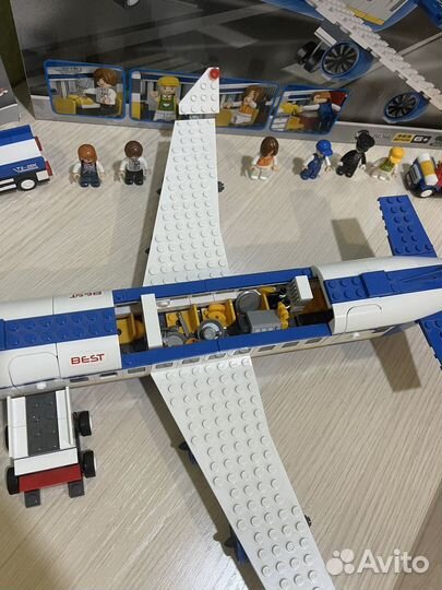 Lego Авиация Аэробус(в разобраном виде)