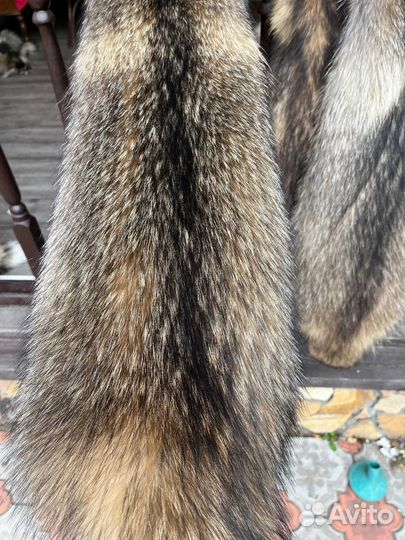 Натуральный мех енота