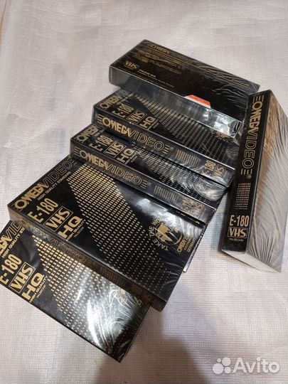 Видеокассеты vhs новые
