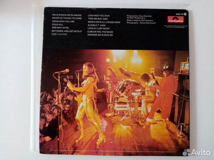 Виниловая пластинка sladest, 1973 год, France