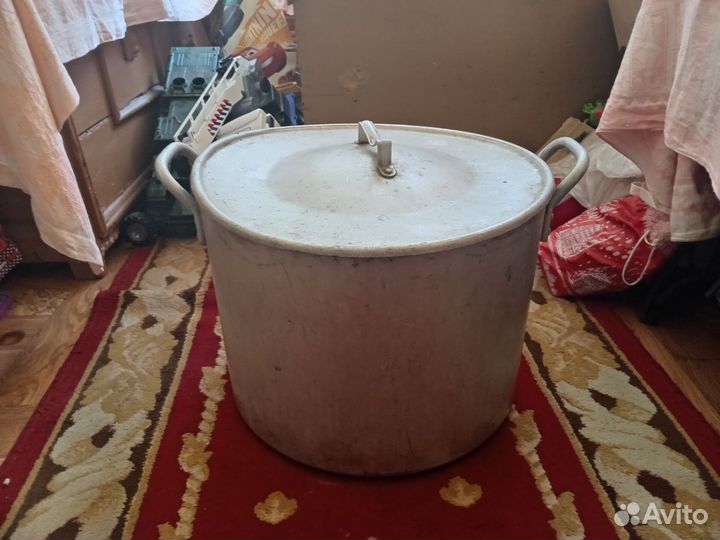 Коструля аллюминивая 40-50л