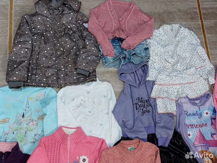 Вещи пакетом для девочки 116-120
