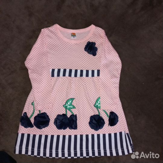 Детские вещи для девочки пакетом 92 98
