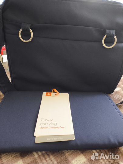 Сумка для мамы на коляску stokke