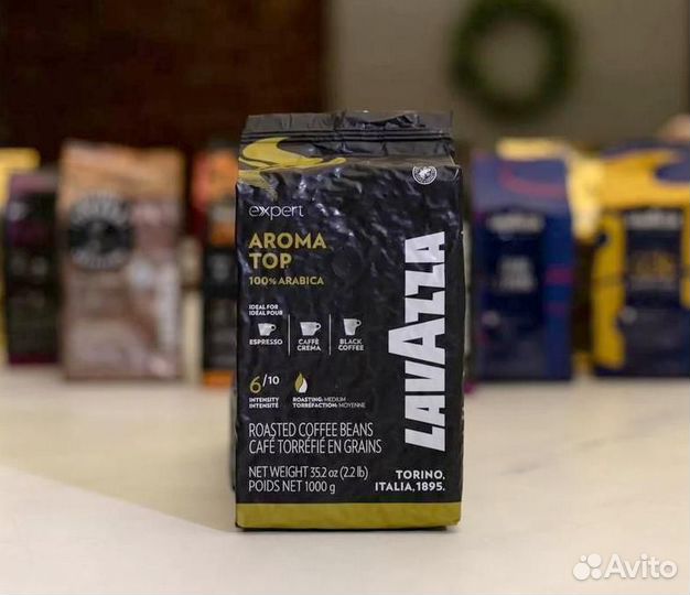 Кофе Lavazza Aroma Top 100 Арабика