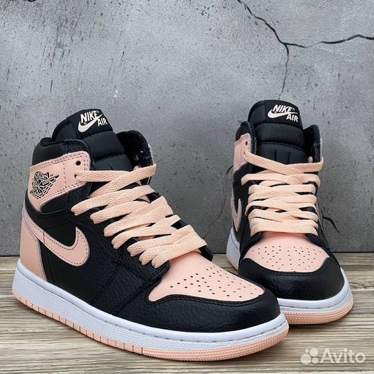 Nike Air Jordan 1 Retro High Black Crimson Tint кр