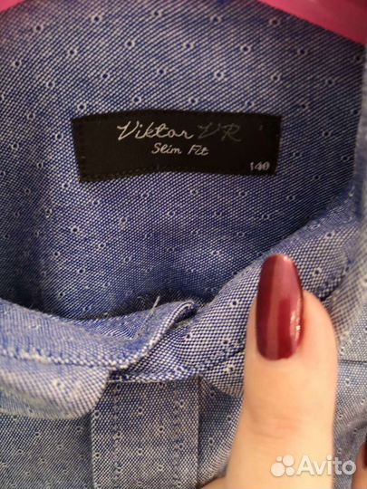 Рубашки на мальчика 8-10 лет