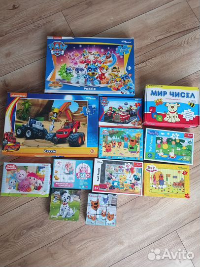 Пазлы, за все