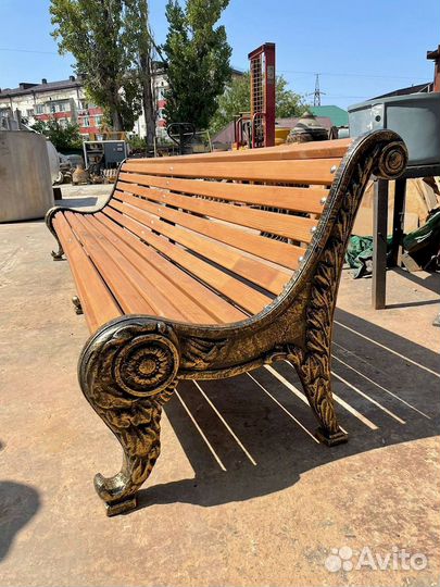 Скамейка уличная садовая