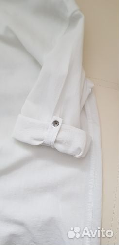 Рубашка для мал. с кап. бел.цв.хл.100 р.152 11/12