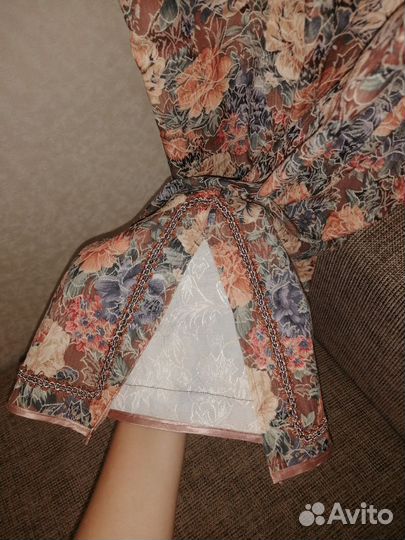 Платье цветочное