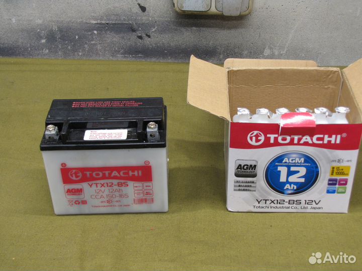 Аккумулятор YTX12-BS