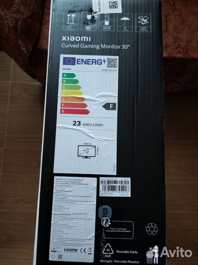 Монитор Xiaomi Curved Gaming Monitor 30