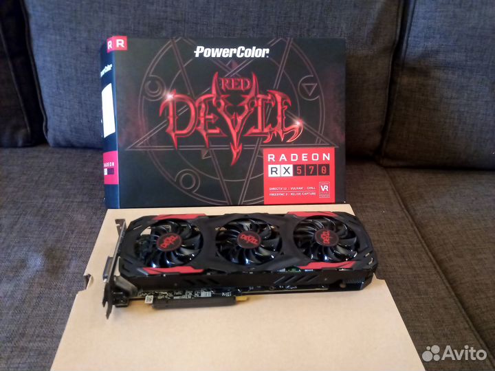 Видеокарты RX 570,580 4Gb