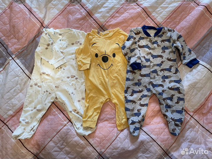 Детские вещи для новорожденых пакетом