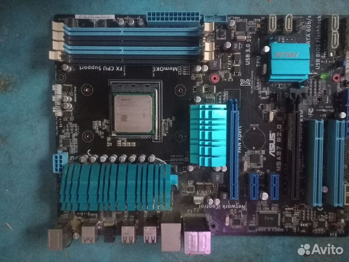 Плата Asus M5A97 R2.0 Soc-AM3 AMD970 DDR3 ATX AC'9