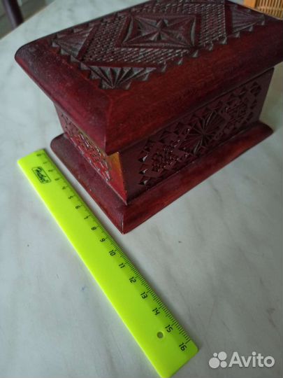 Шкатулка деревянная СССР