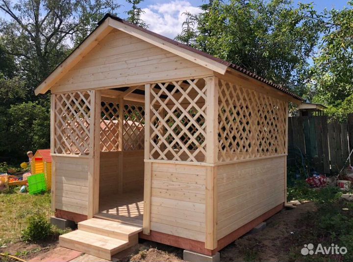 Беседка под ключ