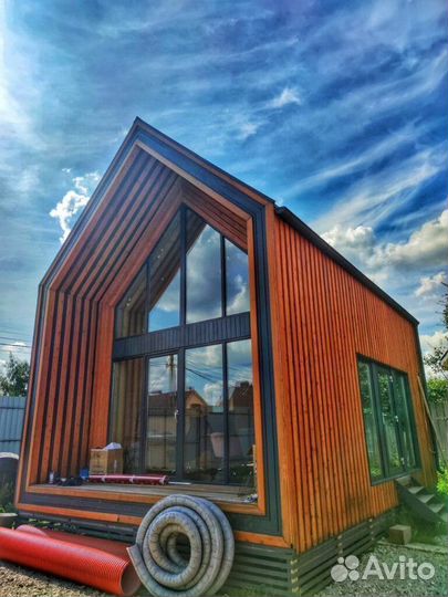 Каркасный дом под ключ 139м2 Барнхаус139