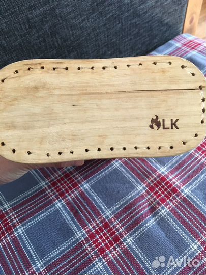 Подушка для бани. Дерево