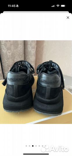 Кроссовки burberry