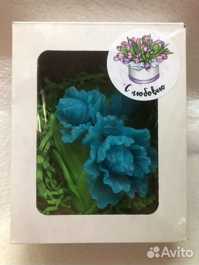 Цветы из мыла