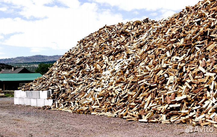 Дрова колотые