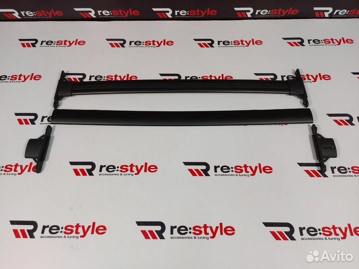 Рейлинги поперечные Lexus RX330 Черные N2088