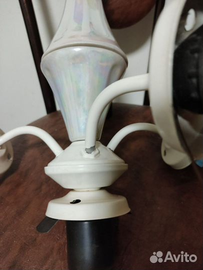 Люстра без плафонов