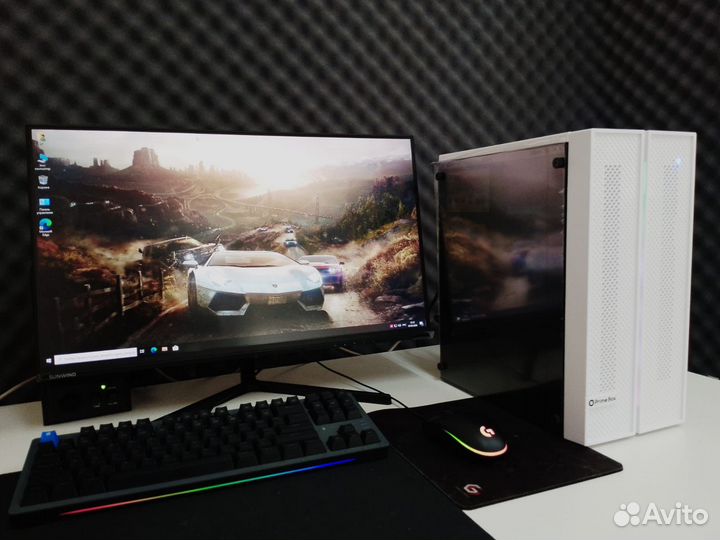 Игровой компьютер Ryzen 5/ rx 580 8 gb/ 16 gb