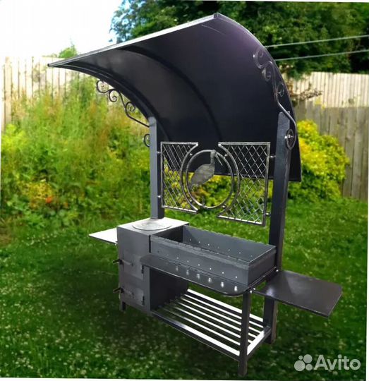 Мангал С крышей