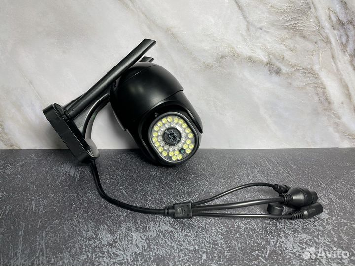 Камера видео наблюденмя 4G уличная новая