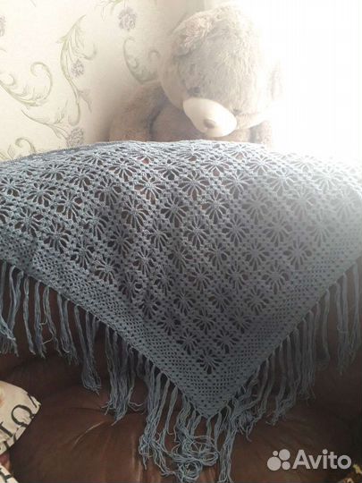 Платок шаль шерсть