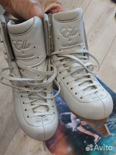 Фигурные коньки jackson elle размер 2131 2w