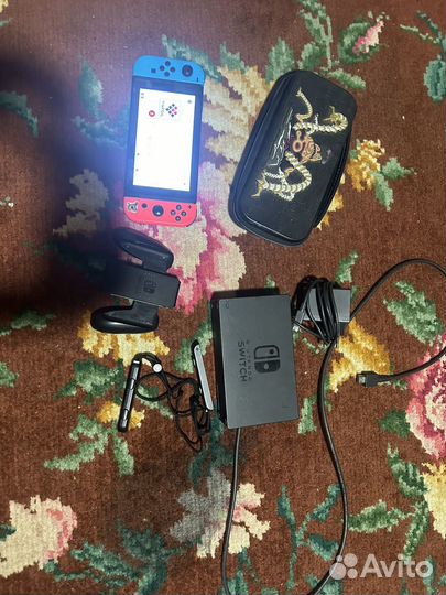 Nintendo switch rev 2 прошитая 256gb