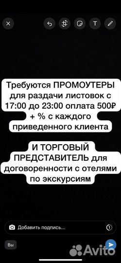 Торговый представитель и промоутер
