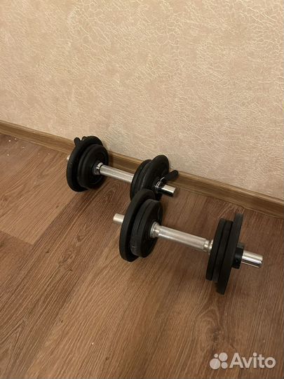 Гантели 10 кг 2 штуки