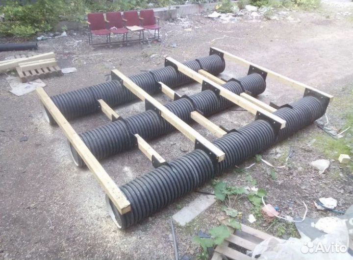 Пластиковые понтоны