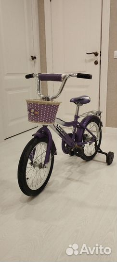 Детский велосипед для девочки 16