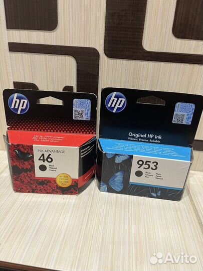 Картриджи струйные hp